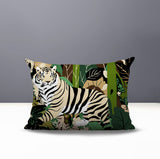 Kyo Tiger Reversible Indoor/Outdoor Rectangle Pillow