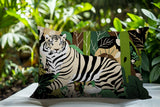 Kyo Tiger Reversible Indoor/Outdoor Rectangle Pillow