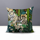 Kyo Tiger Reversible Indoor/Outdoor Square Pillow