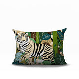 Kyo Tiger Reversible Indoor/Outdoor Rectangle Pillow