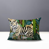 Kyo Tiger Reversible Indoor/Outdoor Rectangle Pillow