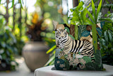 Kyo Tiger Reversible Indoor/Outdoor Square Pillow
