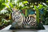 Kyo Tiger Reversible Indoor/Outdoor Rectangle Pillow