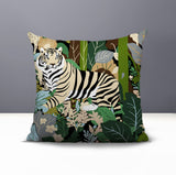 Kyo Tiger Reversible Indoor/Outdoor Square Pillow