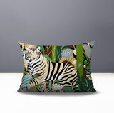 Kyo Tiger Reversible Indoor/Outdoor Rectangle Pillow