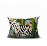 Kyo Tiger Reversible Indoor/Outdoor Rectangle Pillow