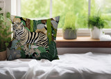 Kyo Tiger Reversible Indoor/Outdoor Square Pillow