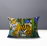 Kyo Tiger Reversible Indoor/Outdoor Rectangle Pillow