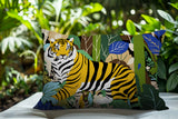Kyo Tiger Reversible Indoor/Outdoor Rectangle Pillow