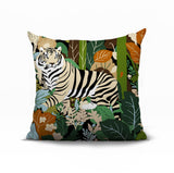 Kyo Tiger Reversible Indoor/Outdoor Square Pillow