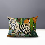 Kyo Tiger Reversible Indoor/Outdoor Rectangle Pillow