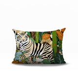 Kyo Tiger Reversible Indoor/Outdoor Rectangle Pillow