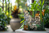 Kyo Tiger Reversible Indoor/Outdoor Square Pillow