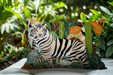 Kyo Tiger Reversible Indoor/Outdoor Rectangle Pillow