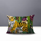 Kyo Tiger Reversible Indoor/Outdoor Rectangle Pillow