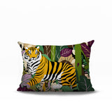 Kyo Tiger Reversible Indoor/Outdoor Rectangle Pillow