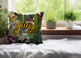 Kyo Tiger Reversible Indoor/Outdoor Rectangle Pillow