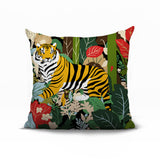 Kyo Tiger Reversible Indoor/Outdoor Square Pillow