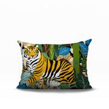 Kyo Tiger Reversible Indoor/Outdoor Rectangle Pillow