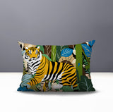 Kyo Tiger Reversible Indoor/Outdoor Rectangle Pillow