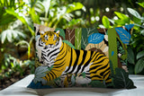 Kyo Tiger Reversible Indoor/Outdoor Rectangle Pillow