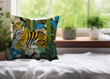 Kyo Tiger Reversible Indoor/Outdoor Rectangle Pillow