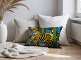 Kyo Tiger Reversible Indoor/Outdoor Rectangle Pillow
