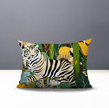 Kyo Tiger Reversible Indoor/Outdoor Rectangle Pillow