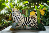 Kyo Tiger Reversible Indoor/Outdoor Rectangle Pillow