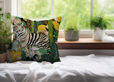 Kyo Tiger Reversible Indoor/Outdoor Square Pillow