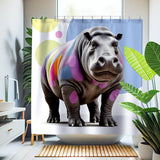 Kypo Shower Curtain in Black - view 3