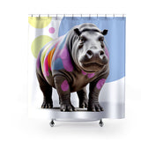 Kypo Shower Curtain in Black