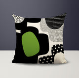 Labi Abstract Reversible Indoor/Outdoor Square Pillow