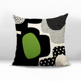 Labi Abstract Reversible Indoor/Outdoor Square Pillow