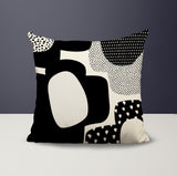 Labi Abstract Reversible Indoor/Outdoor Square Pillow