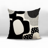 Labi Abstract Reversible Indoor/Outdoor Square Pillow