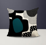 Labi Abstract Reversible Indoor/Outdoor Square Pillow