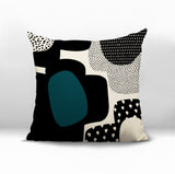 Labi Abstract Reversible Indoor/Outdoor Square Pillow
