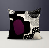 Labi Abstract Reversible Indoor/Outdoor Square Pillow