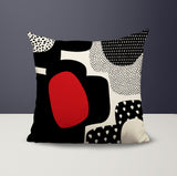 Labi Abstract Reversible Indoor/Outdoor Square Pillow