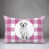 Labrador Retriever Indoor/Outdoor Reversible Rectangular Pillow