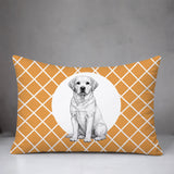 Labrador Retriever Indoor/Outdoor Reversible Rectangular Pillow