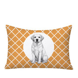 Labrador Retriever Indoor/Outdoor Reversible Rectangular Pillow