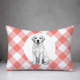 Labrador Retriever Indoor/Outdoor Reversible Rectangular Pillow