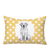 Labrador Retriever Indoor/Outdoor Reversible Rectangular Pillow