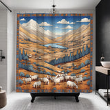 Landin Shower Curtain in Multicolor - view 3