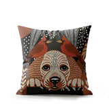 Lanie Microsuede Square Pillow