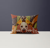 Lanie Microsuede Rectangular Pillow