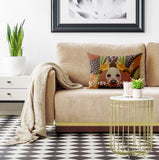 Lanie Microsuede Square Pillow