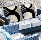 Lara Spun Polyester Square Indoor/Outdoor Throw Pillow